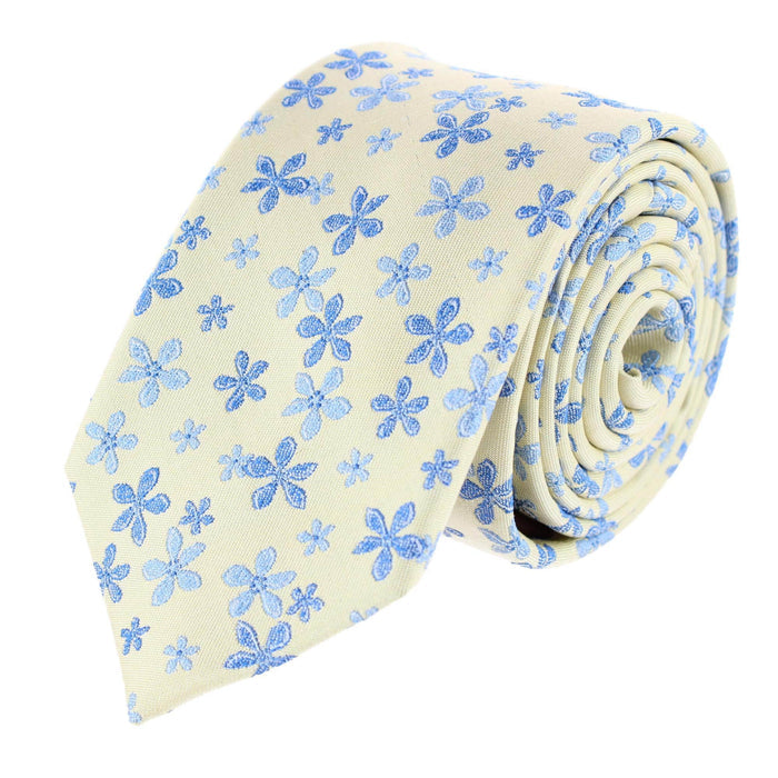 Boy's Weldon Floral Silk Novelty Necktie