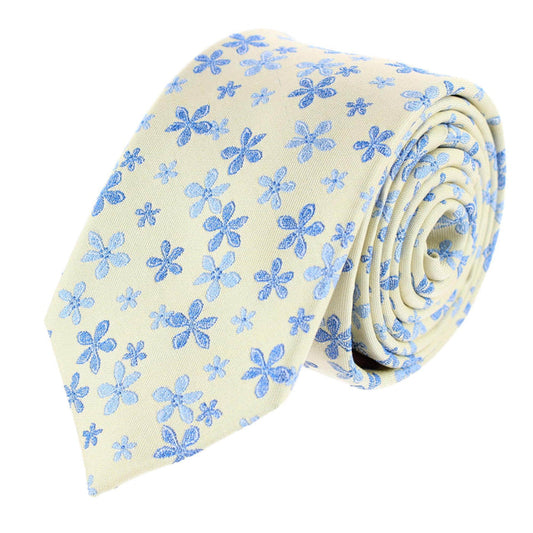 Boy's Weldon Floral Silk Novelty Necktie