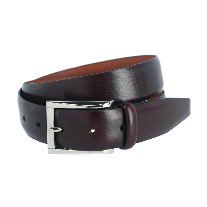 Broderick 32mm Full Grain Leather Dress Belt Square Buckle