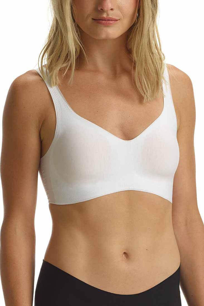 Commando Butter Soft-Support Bralette Color: White Size: XS at Petticoat Lane  Greenwich, CT
