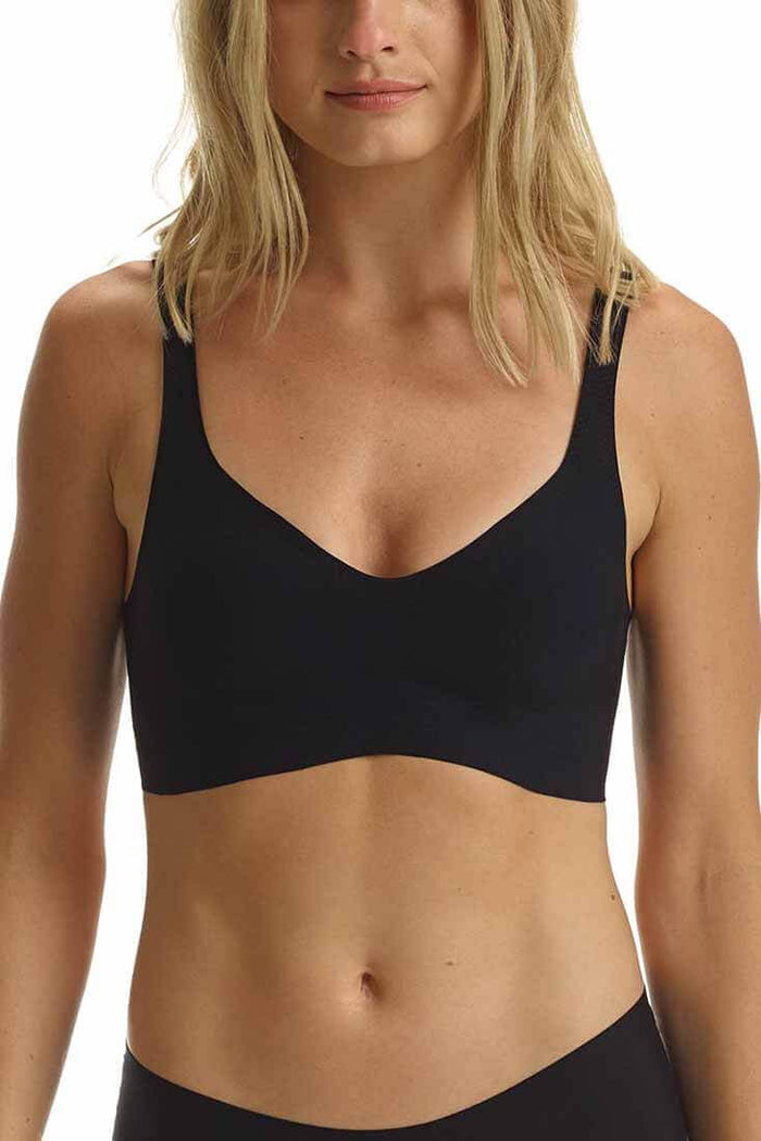 Commando Butter Soft-Support Bralette Color: Black Size: XS at Petticoat Lane  Greenwich, CT