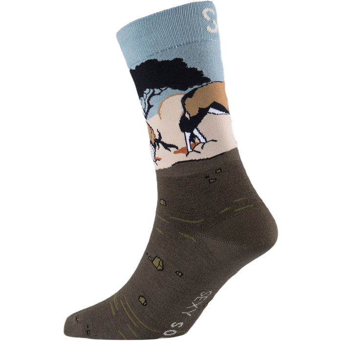 Butting Heads Bamboo Socks