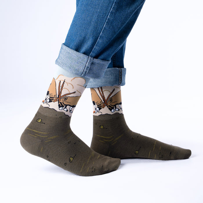 Butting Heads Bamboo Socks