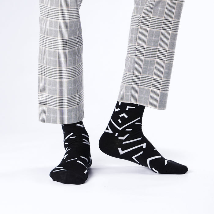 BW Zag Cotton Socks