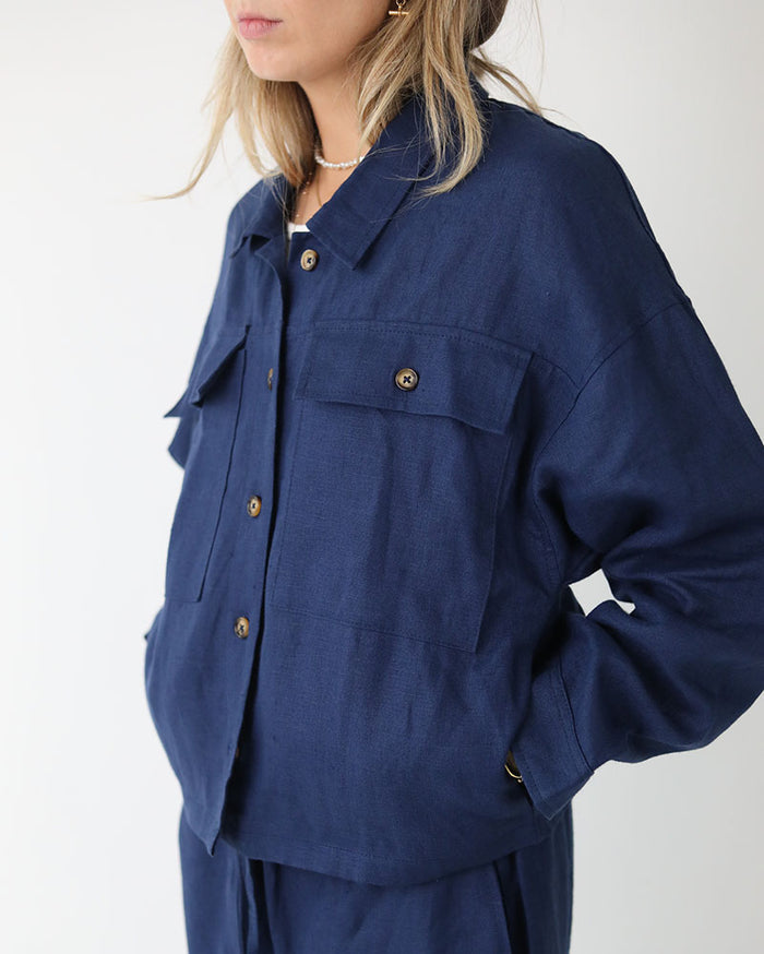 Byron Jacket | 100% Linen