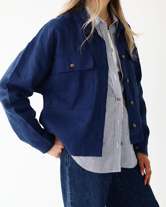 Byron Jacket | 100% Linen