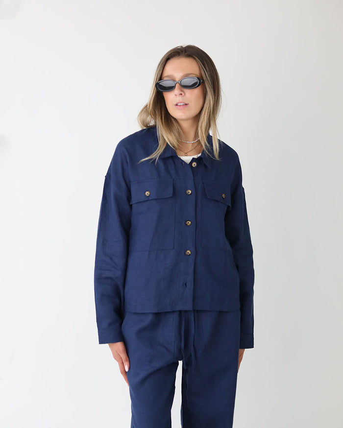 Byron Jacket | 100% Linen
