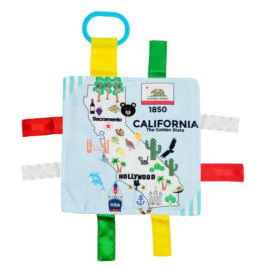 California Crinkle Tag Square