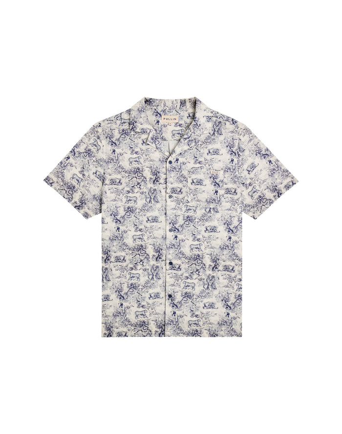 chemise manches courtes linanimals PULLIN