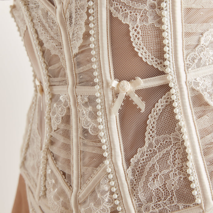Christina Intimates Corset (Set) - Ivory