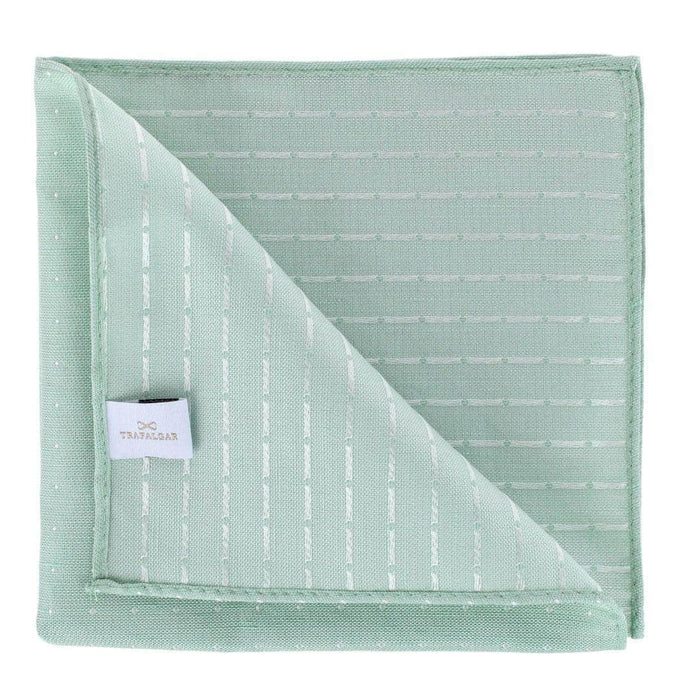 Light Green with Polka Dots
