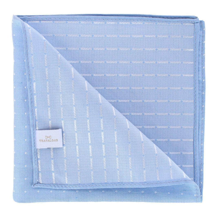 Light Blue with Polka Dots