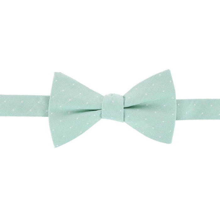 Light Green with Polka Dots