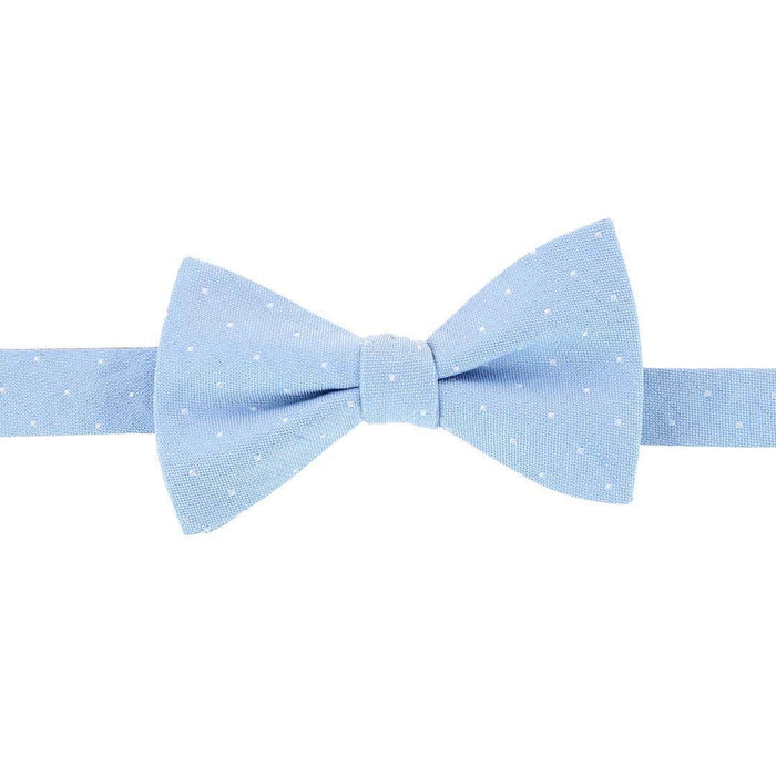 Light Blue with Polka Dots