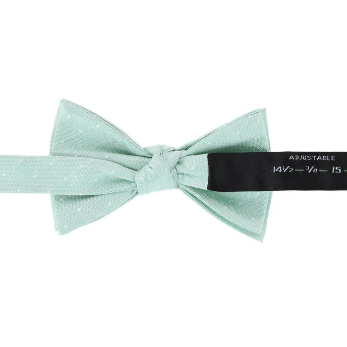 Light Green with Polka Dots