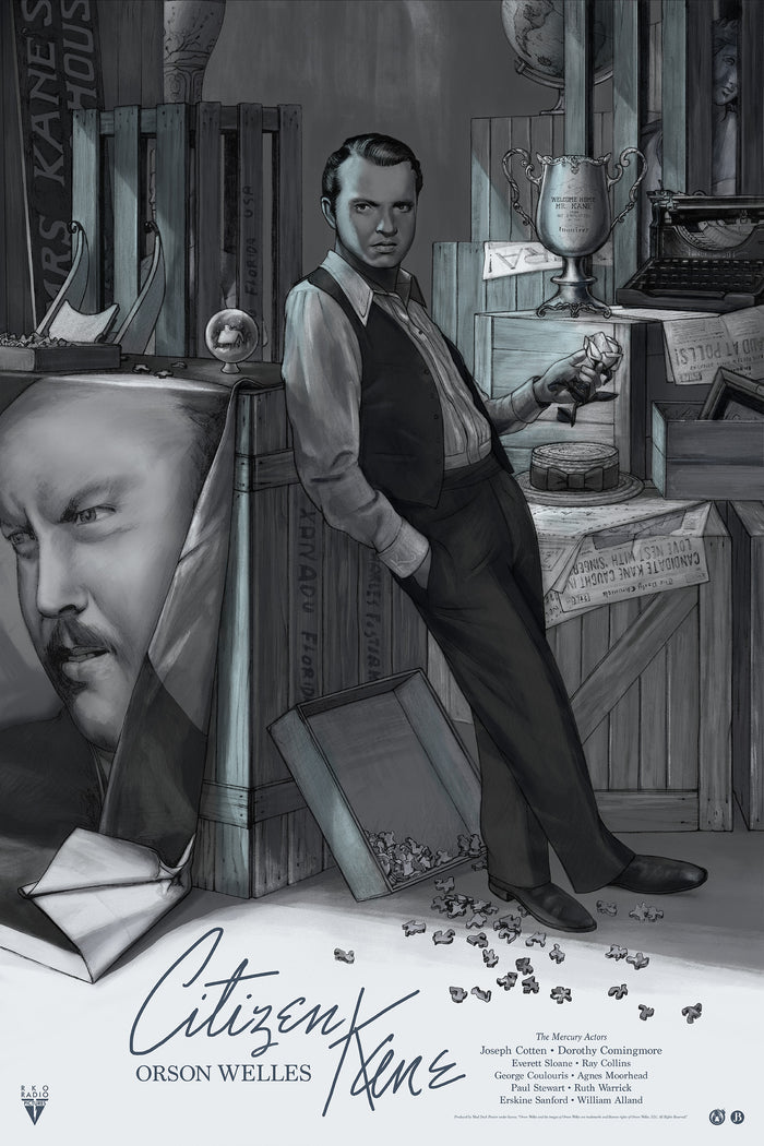 Citizen Kane - Metallic Variant - Burton - Mad Duck Posters