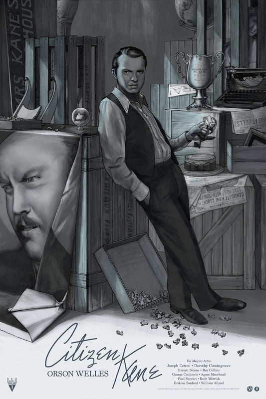 Citizen Kane - Metallic Variant - Burton - Mad Duck Posters