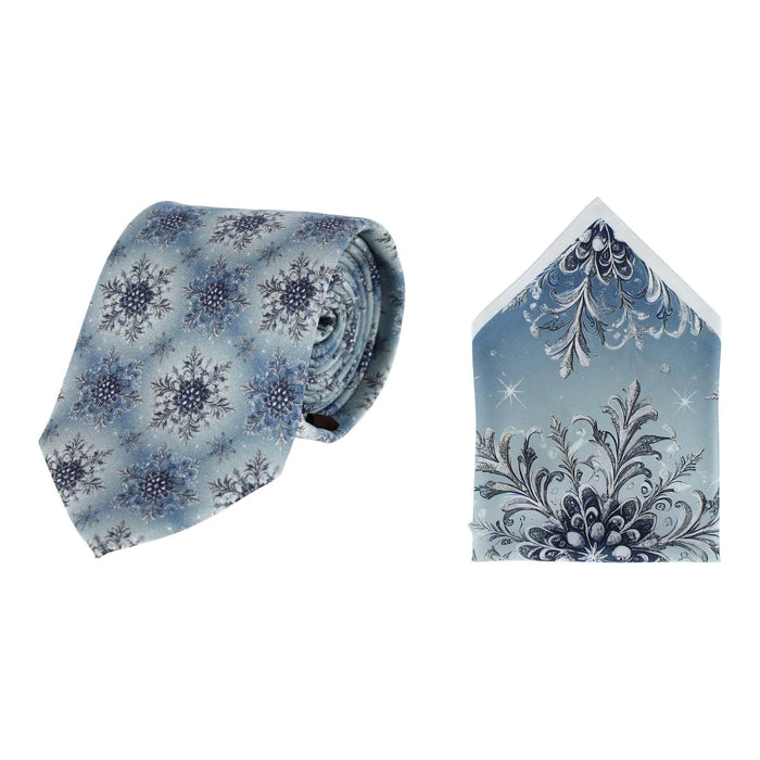 Clarence The Classy Snowflake Silk Holiday Bundle