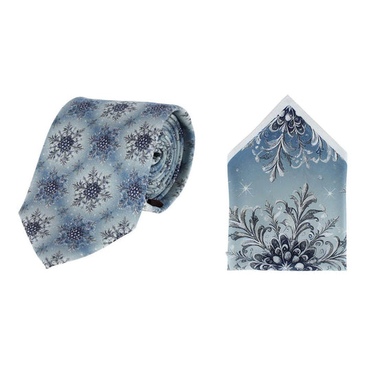 Clarence The Classy Snowflake Silk Holiday Bundle