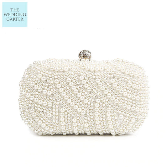 pearl evening clutch