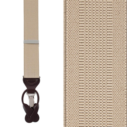 Classic Solid Color Convertible Braces 35mm Elastic