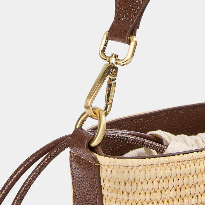 Cleo Bucket Bag - Beige