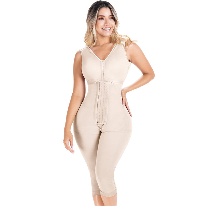 Colombian Full Body Shaper with Built-in Bra – Post-Surgery Support, Butt Lifting & Tummy Control