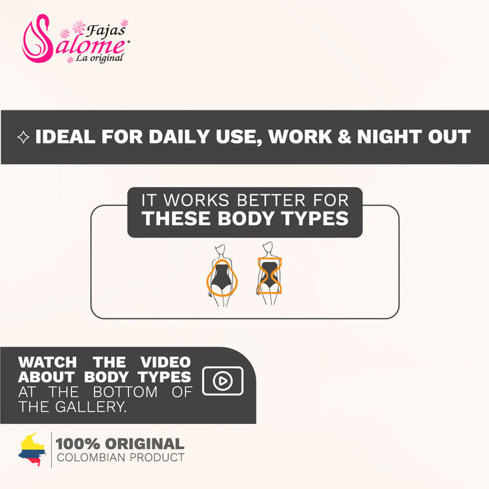 Colombian High-Waist Shapewear Shorts – Butt Lift & Tummy Control