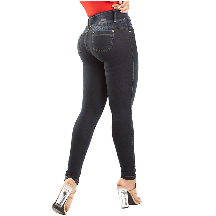 LT.Rose CS3B04 | Colombian Mid-Rise Butt Lifter Skinny Jeans - Pal Negocio