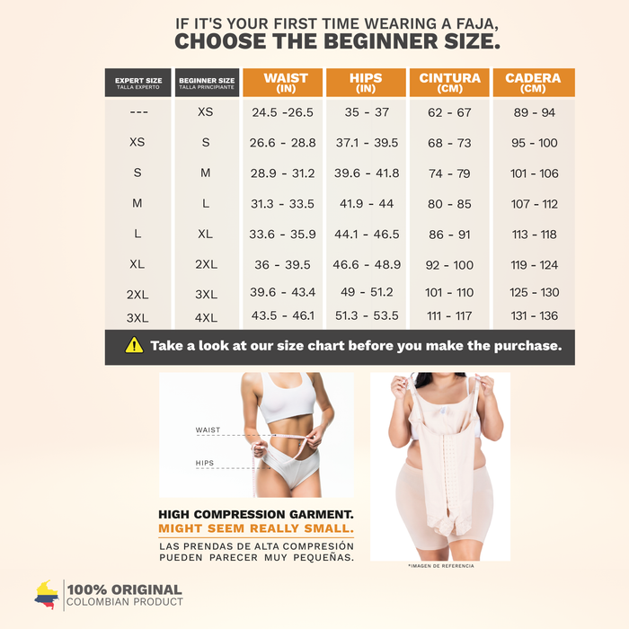 Colombian Strapless Butt Lifter Shapewear - Postpartum & Daily Use