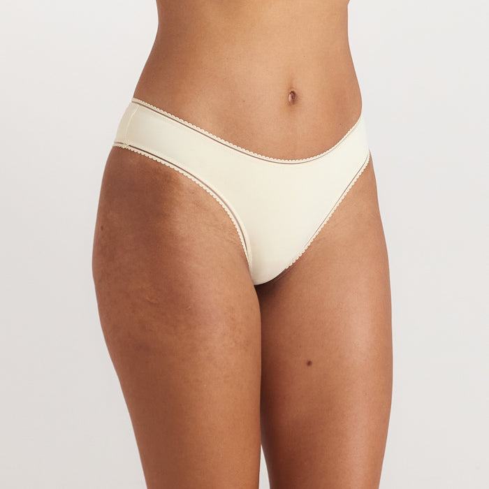 Comfort Brazilian Briefs - Latte
