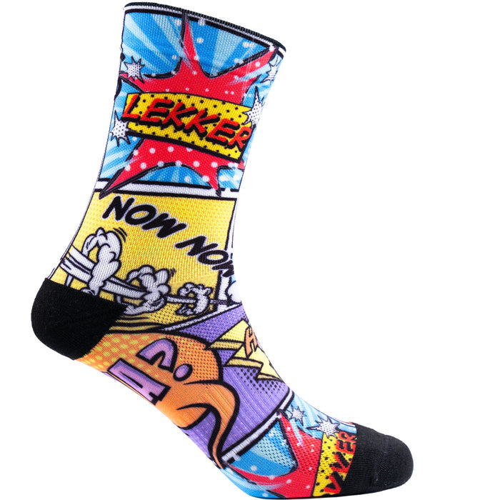 Comic Pop Unisex Active Socks