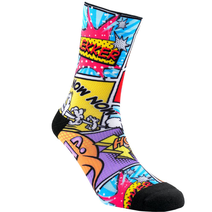 Comic Pop Unisex Active Socks