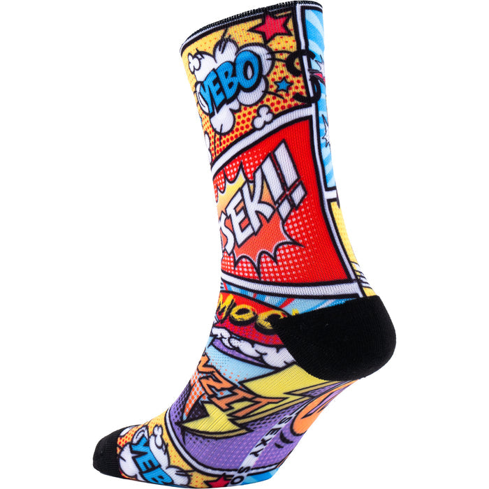 Comic Pop Unisex Active Socks