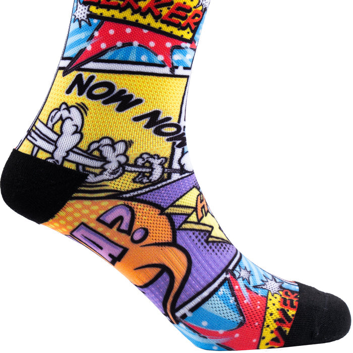 Comic Pop Unisex Active Socks