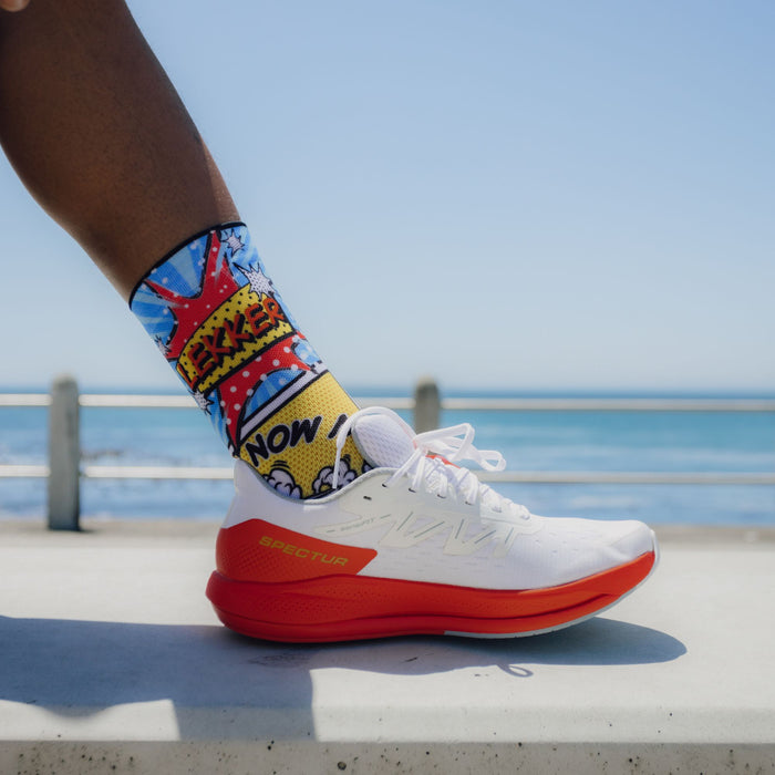 Comic Pop Unisex Active Socks