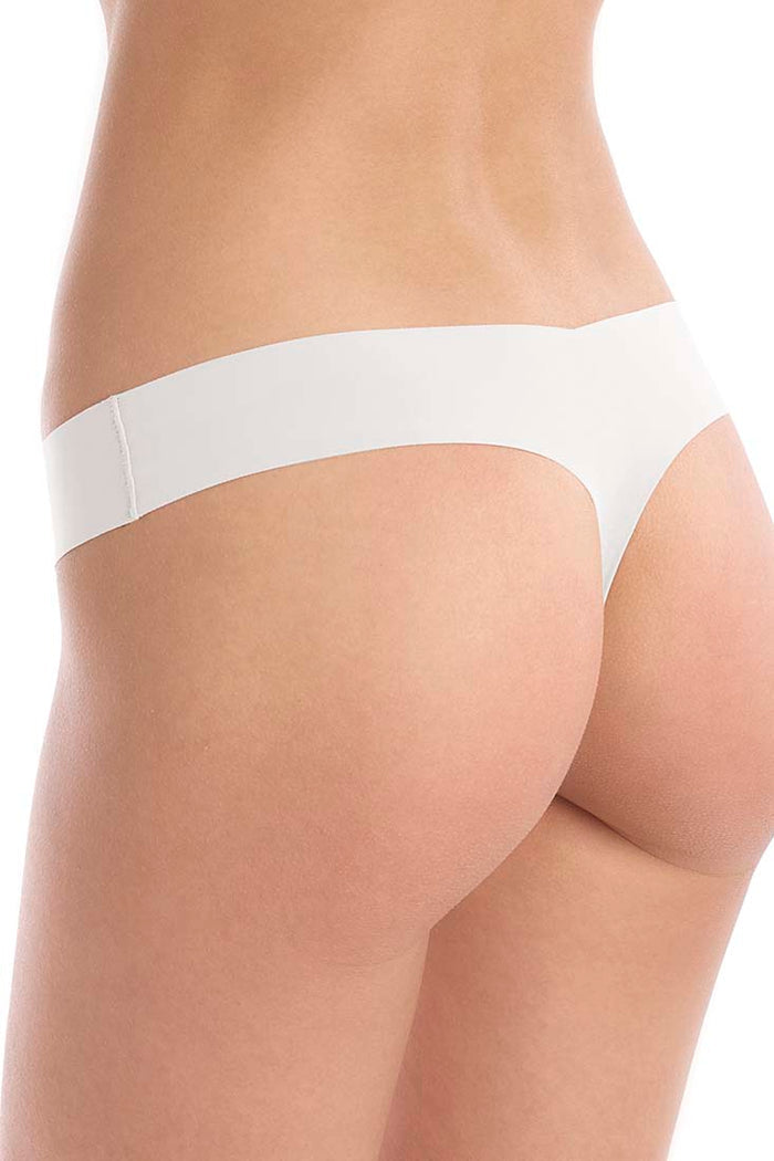 Commando Low Rise Thong Color: True Nude, White, Black, Caramel Size: S/M, M/L at Petticoat Lane  Greenwich, CT