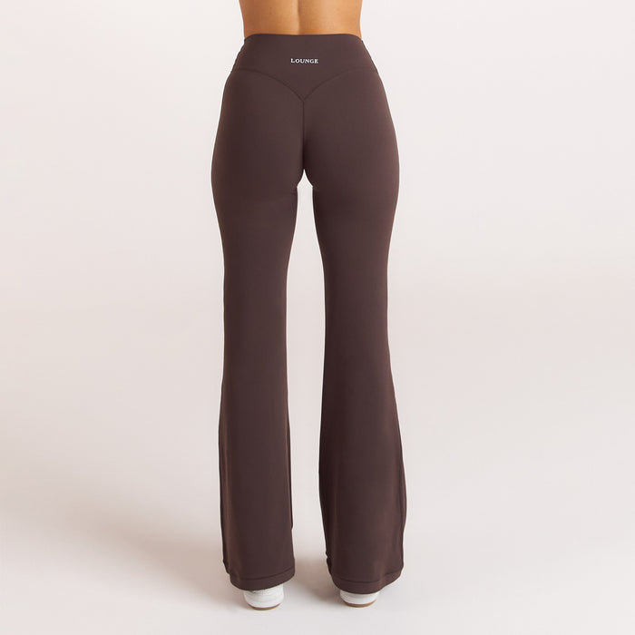 ContourSoft™ Flared Leggings - Dark Chocolate