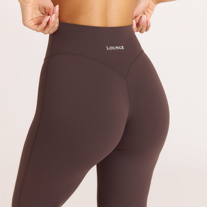 ContourSoft™ Flared Leggings - Dark Chocolate