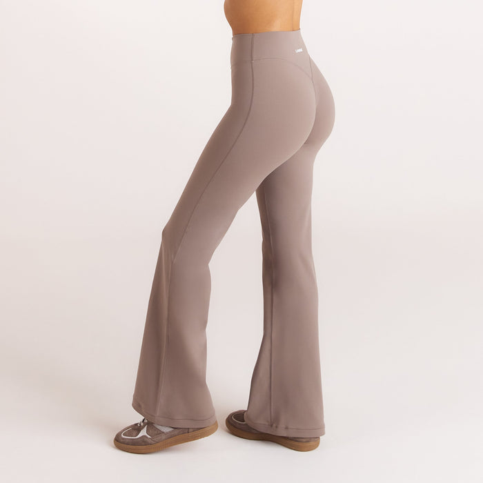 ContourSoft™ Flared Leggings - Mushroom
