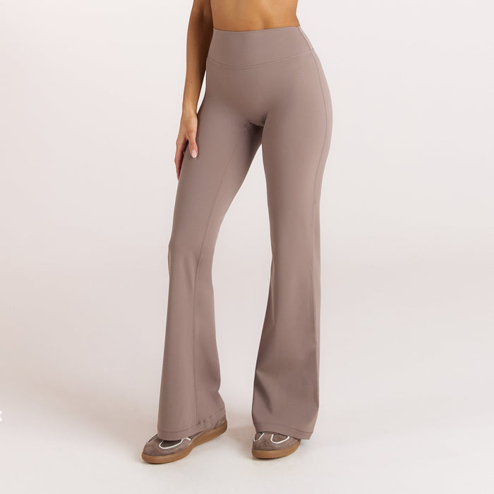 ContourSoft™ Flared Leggings - Mushroom