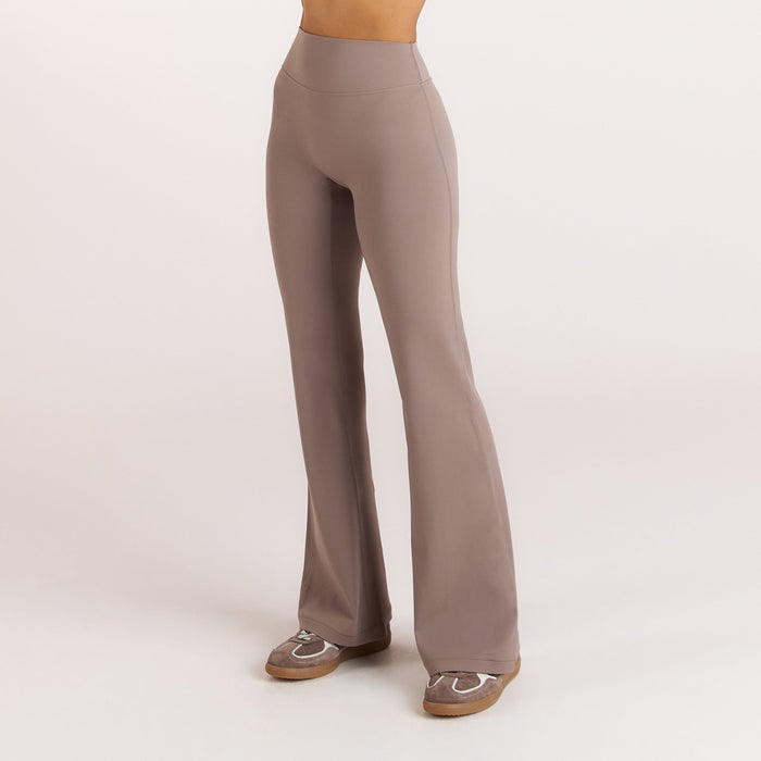 ContourSoft™ Flared Leggings - Mushroom