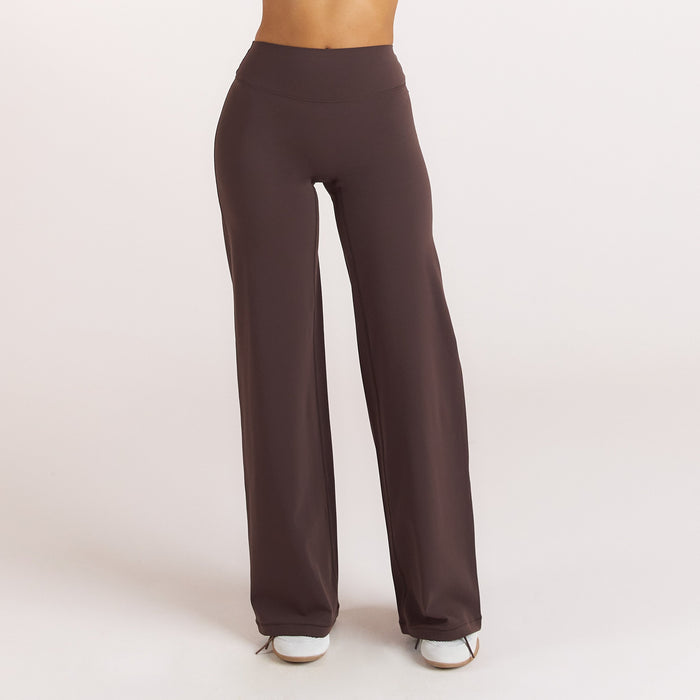 ContourSoft™ Straight-Leg Leggings - Dark Chocolate