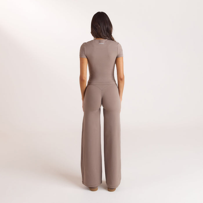 ContourSoft™ Straight-Leg Leggings - Mushroom