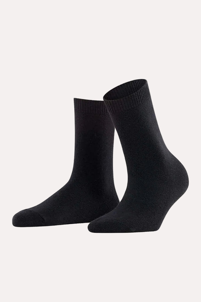 Falke Cosy Wool Women's Socks Color: Black Size: 35-38 at Petticoat Lane  Greenwich, CT