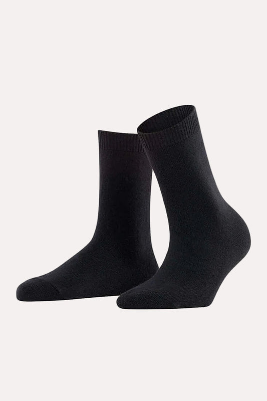 Falke Cosy Wool Women's Socks Color: Black Size: 35-38 at Petticoat Lane  Greenwich, CT