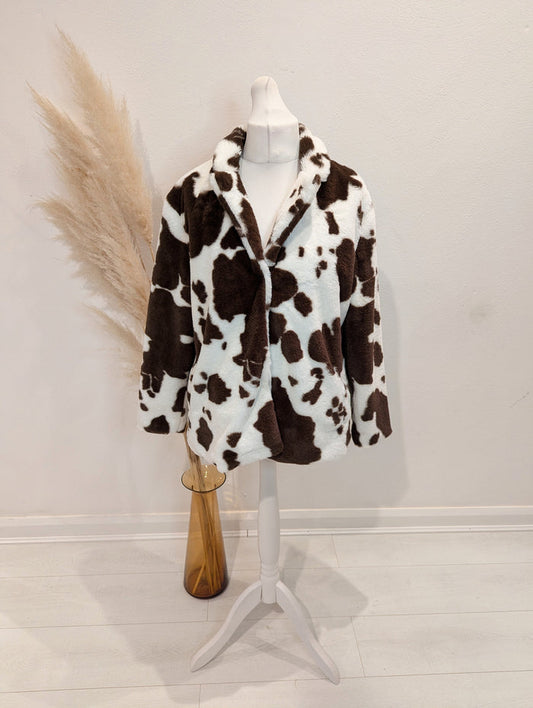 Cow print Jacket S