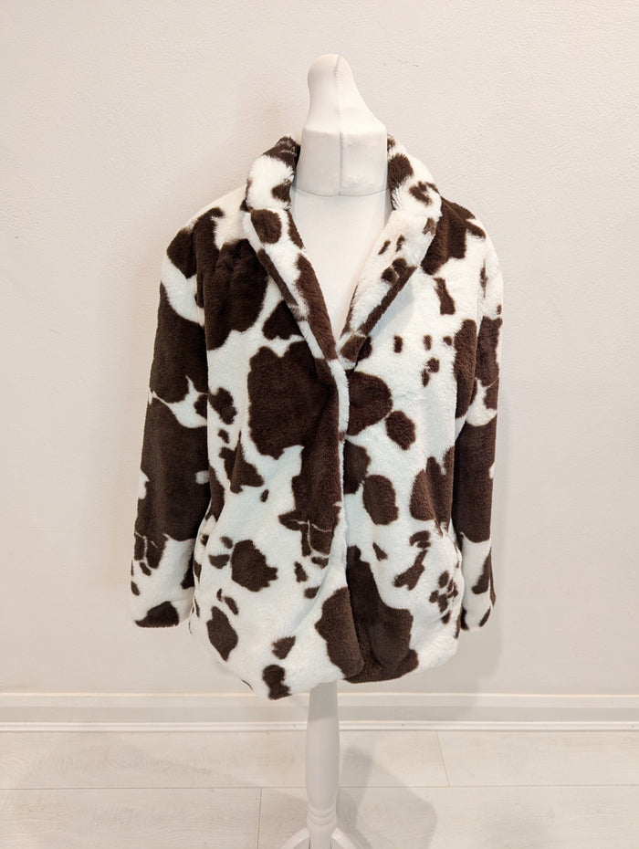 Cow print Jacket S