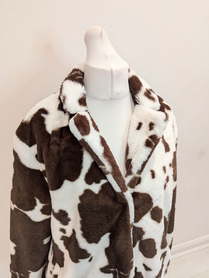 Cow print Jacket S
