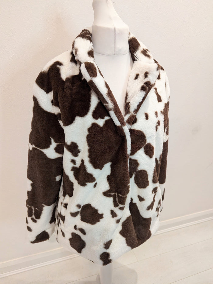 Cow print Jacket S